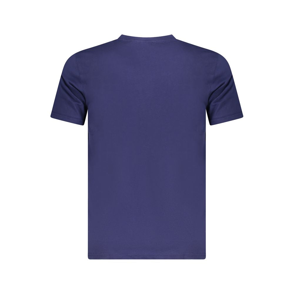 Cavalli Class Herren T-Shirt aus blauer Baumwolle