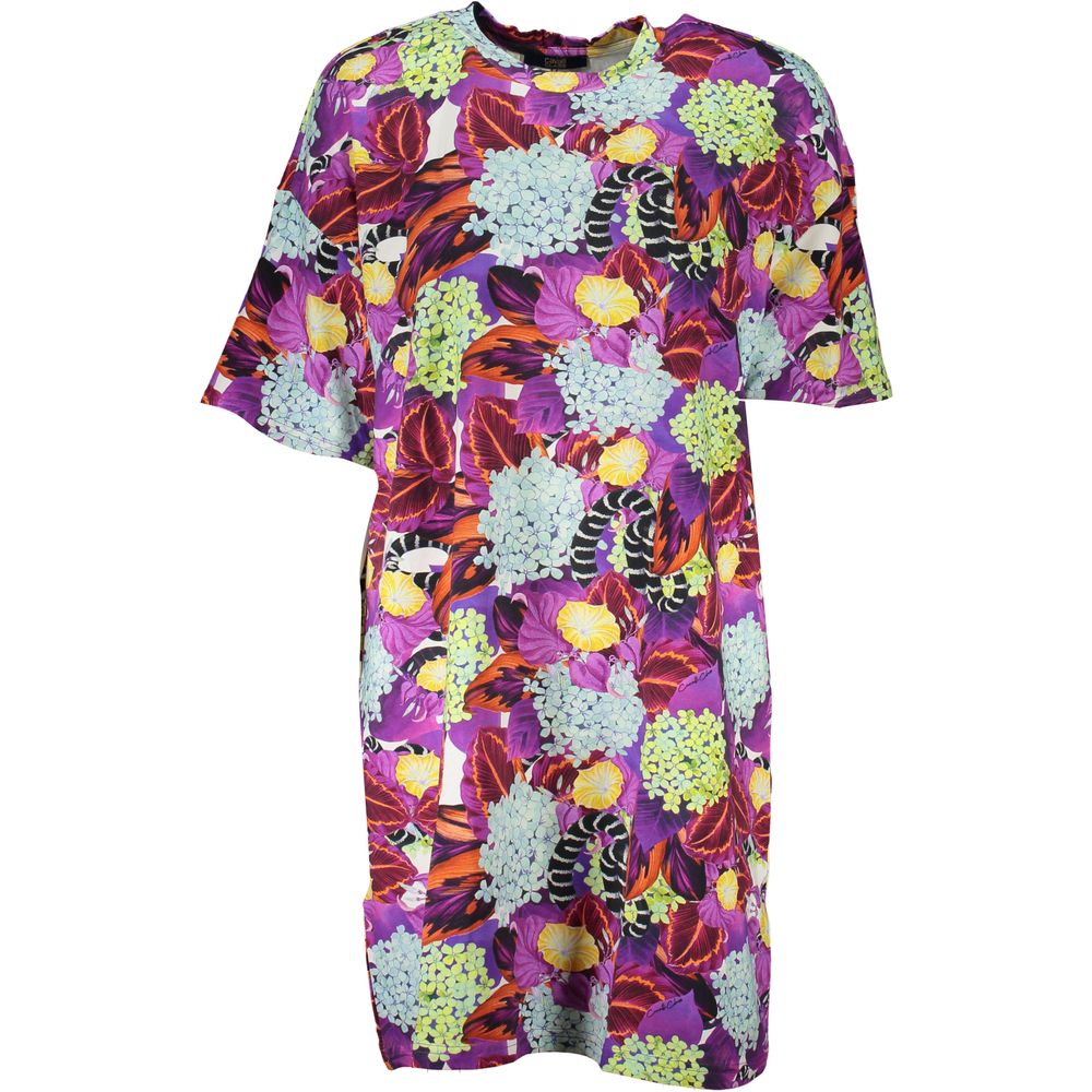 Rochie Cavalli Class din bumbac mov