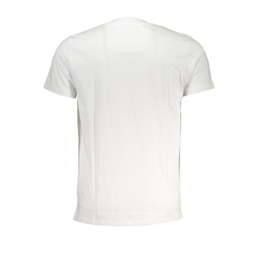 Weißes Baumwoll-T-Shirt der Cavalli Class