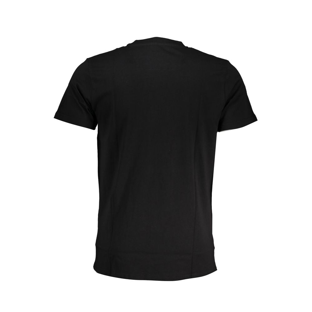 Tricou Cavalli Class din bumbac negru