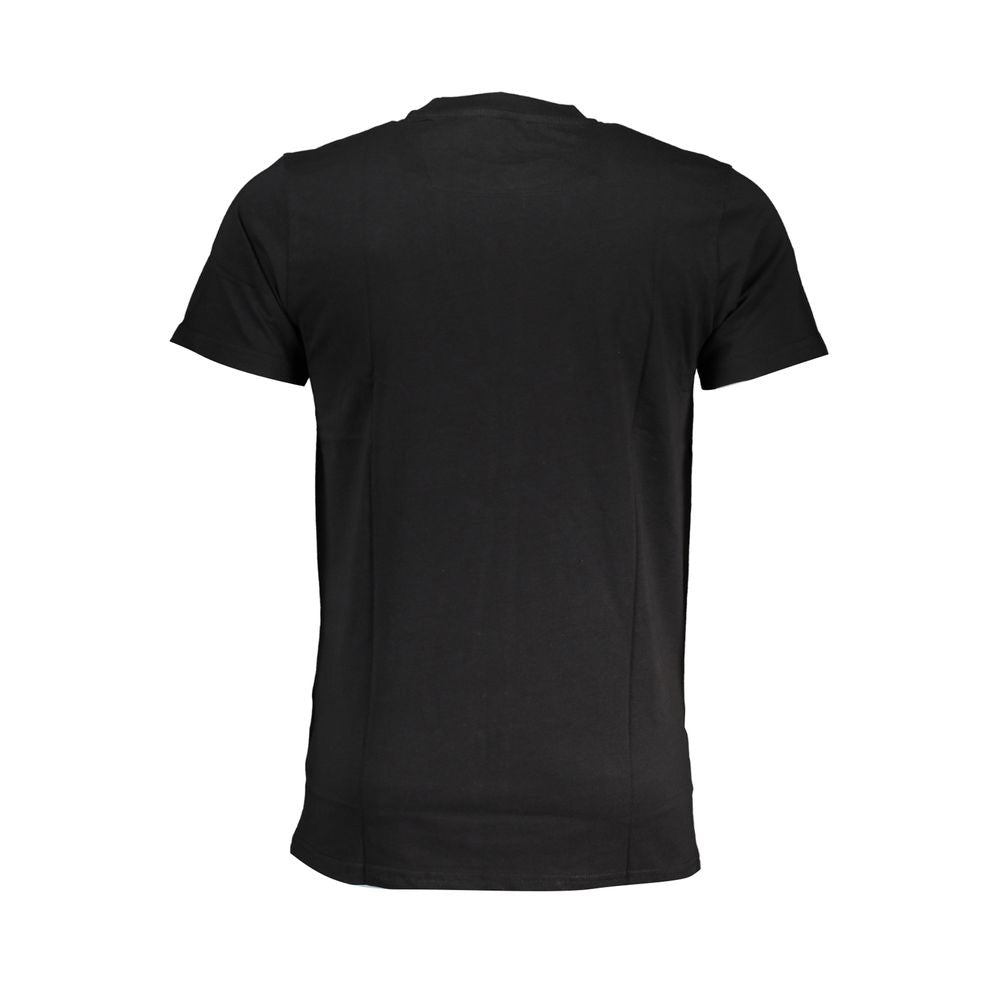 Tricou Cavalli Class din bumbac negru