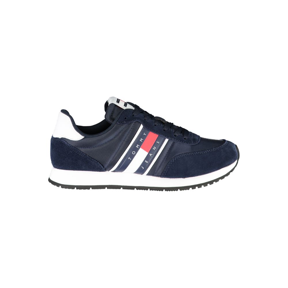 Tommy Hilfiger – Blauer Polyester-Sneaker