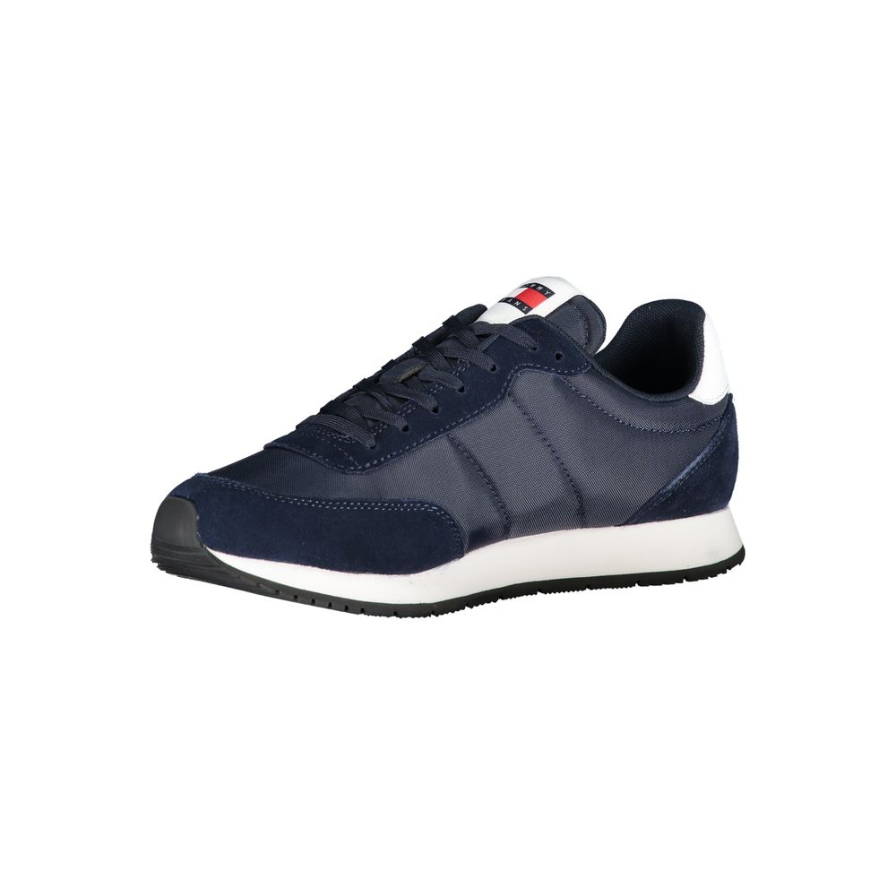 Tommy Hilfiger – Blauer Polyester-Sneaker