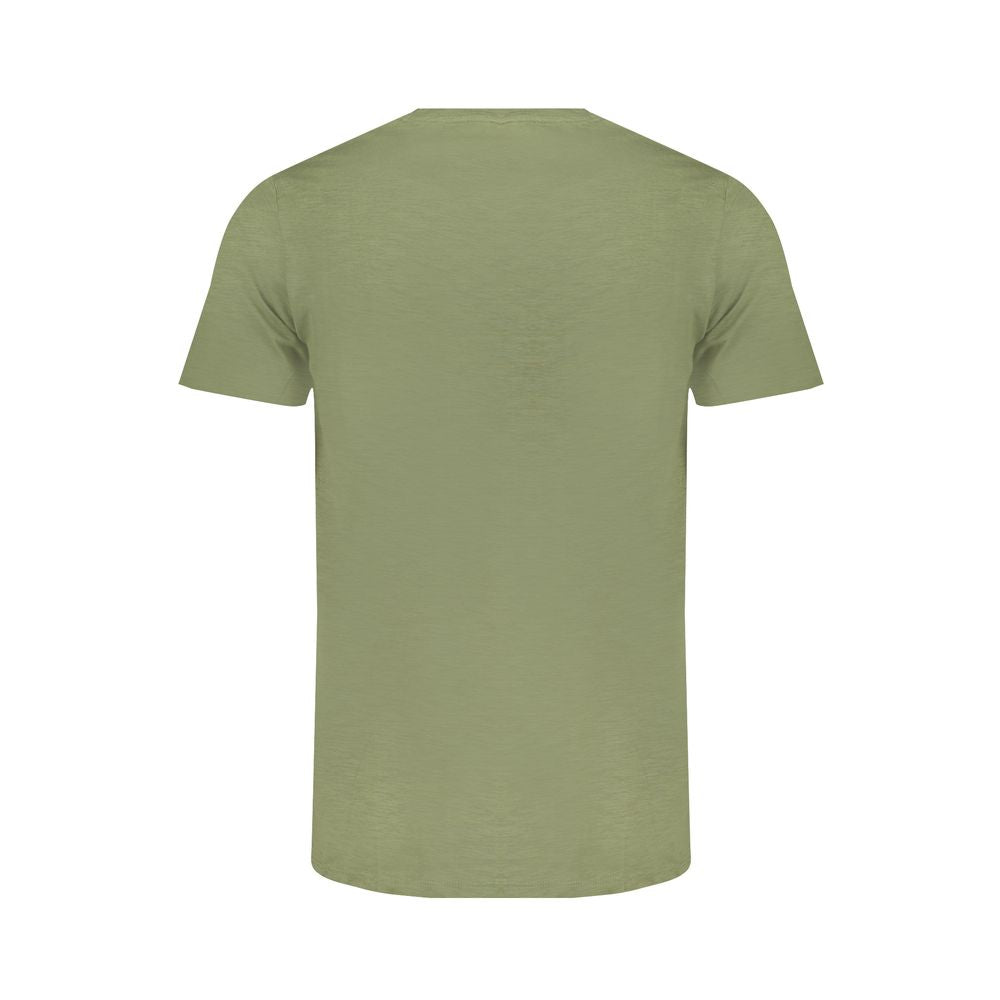 Norwegen 1963 Grünes Baumwoll-T-Shirt