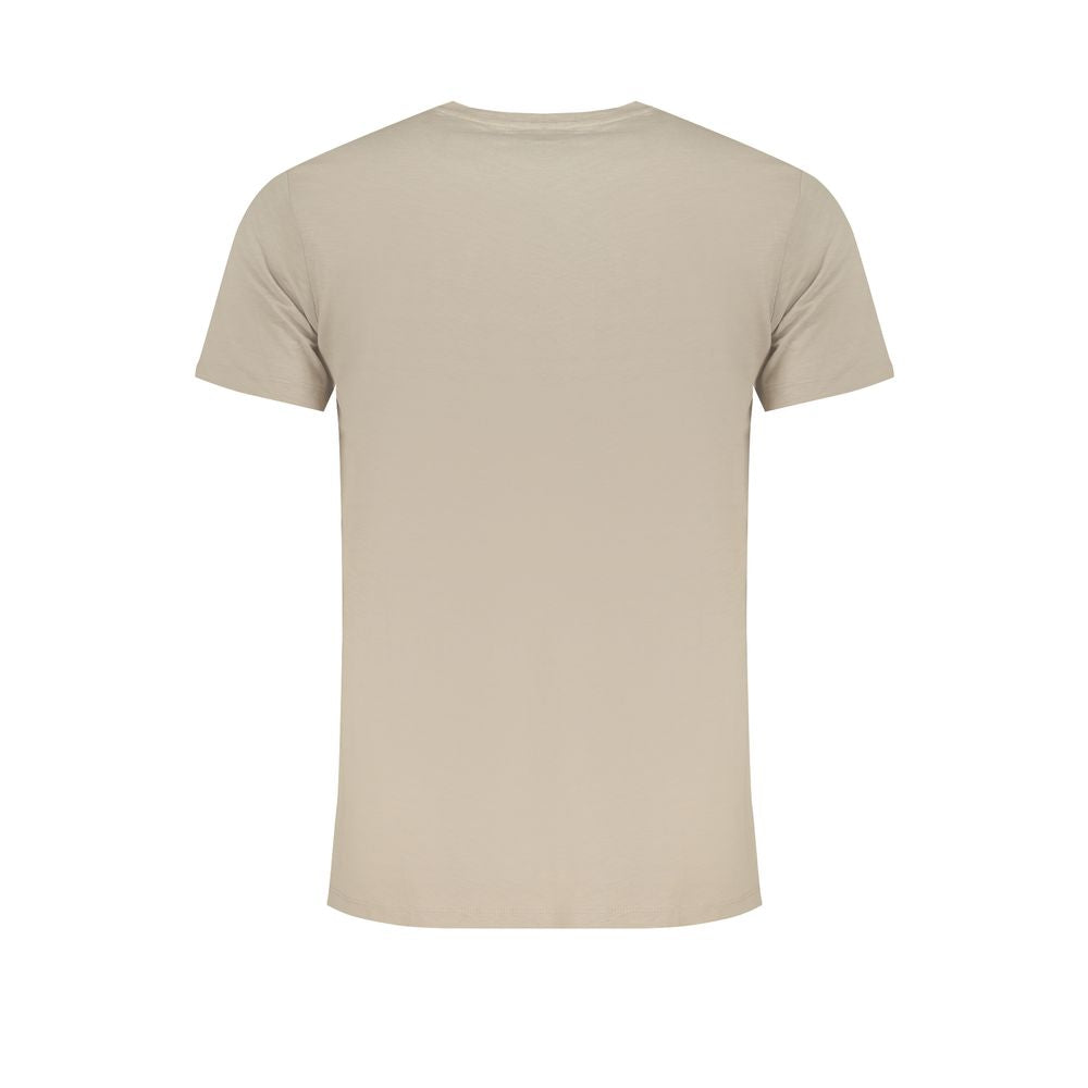 Norwegen 1963 Beiges Baumwoll-T-Shirt