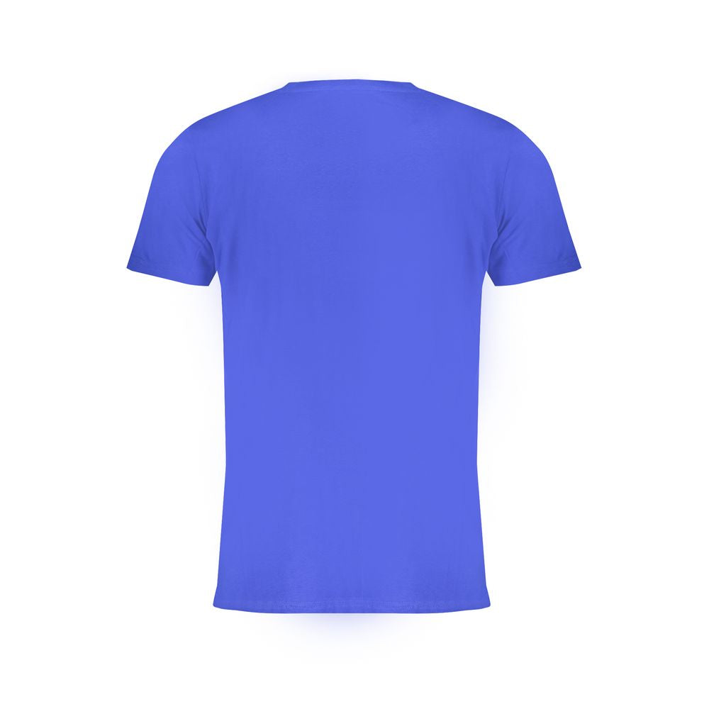 Norwegen 1963 Blaues Baumwoll-T-Shirt