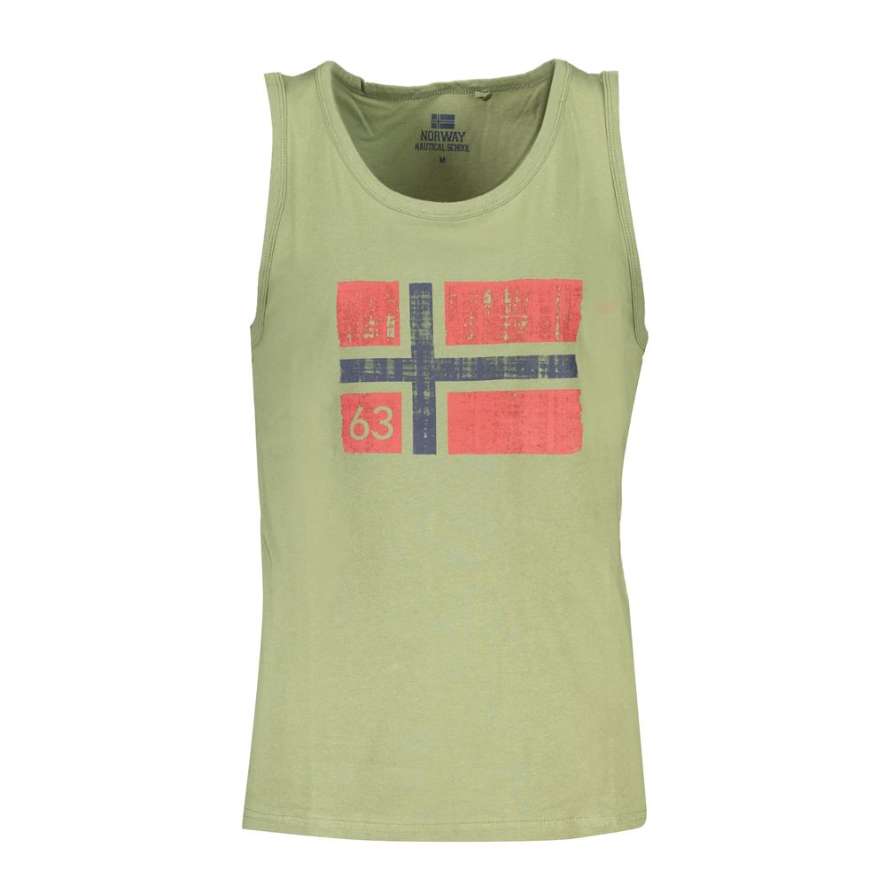 Norwegen 1963 Grünes Baumwollhemd