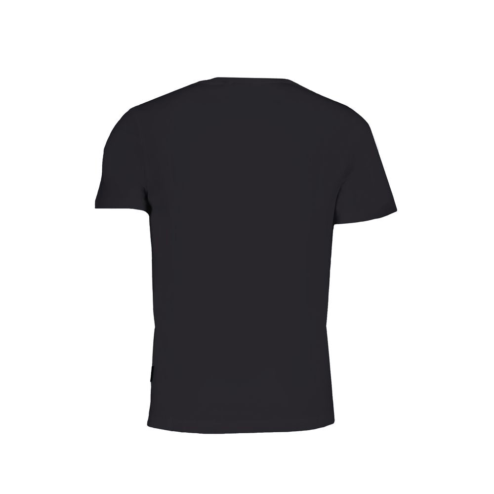 Napapijri – Schwarzes Baumwoll-T-Shirt