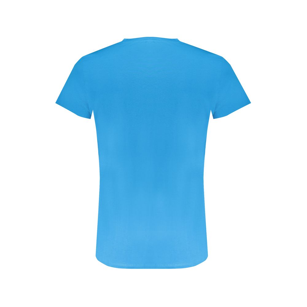 Trussardi Hellblaues Herren-T-Shirt aus Baumwolle