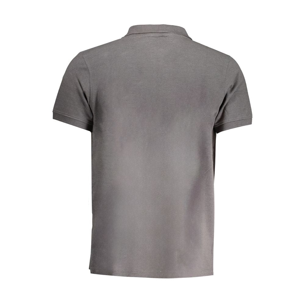 Norwegen 1963 Braunes Poloshirt aus Baumwolle für Herren