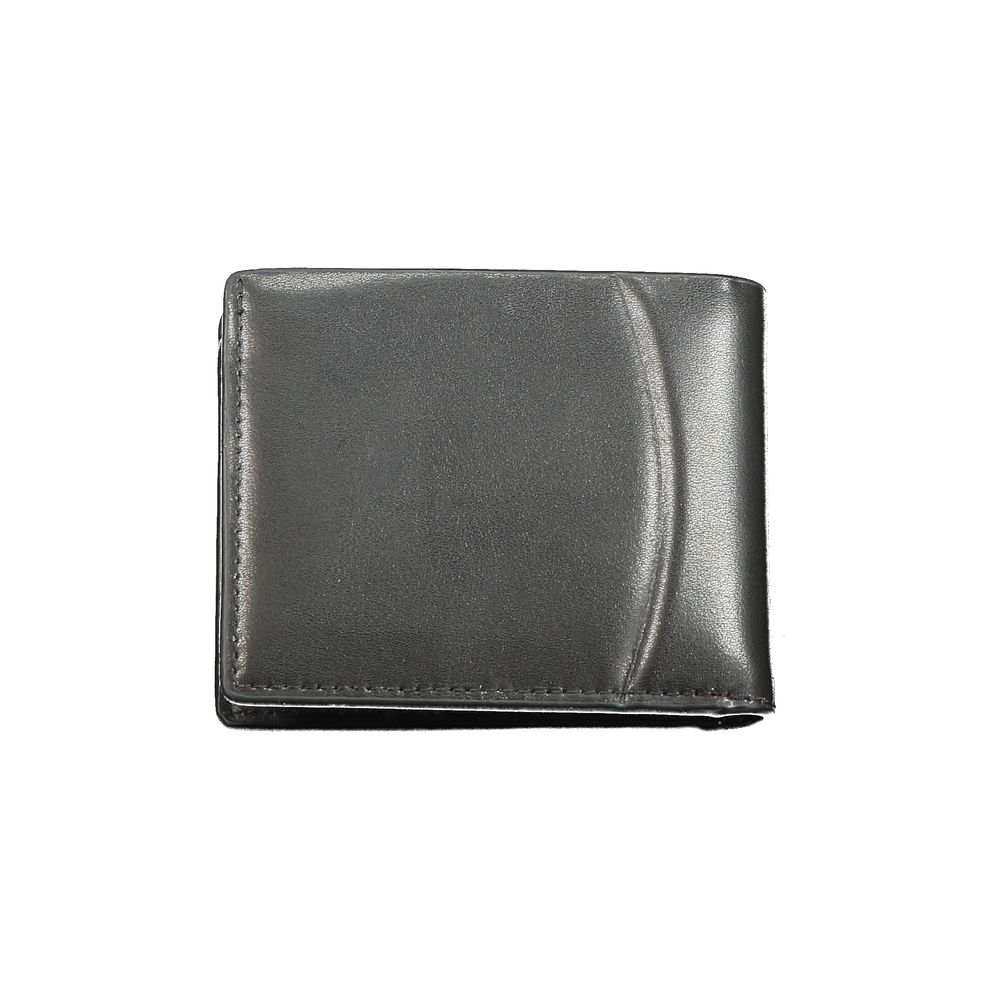 Calvin Klein Schwarze Lederbrieftasche