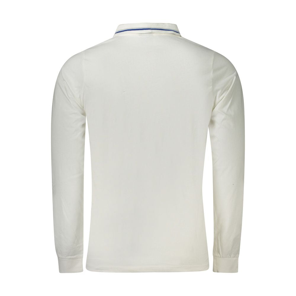 Tricou polo bărbătesc Norway 1963 din bumbac alb