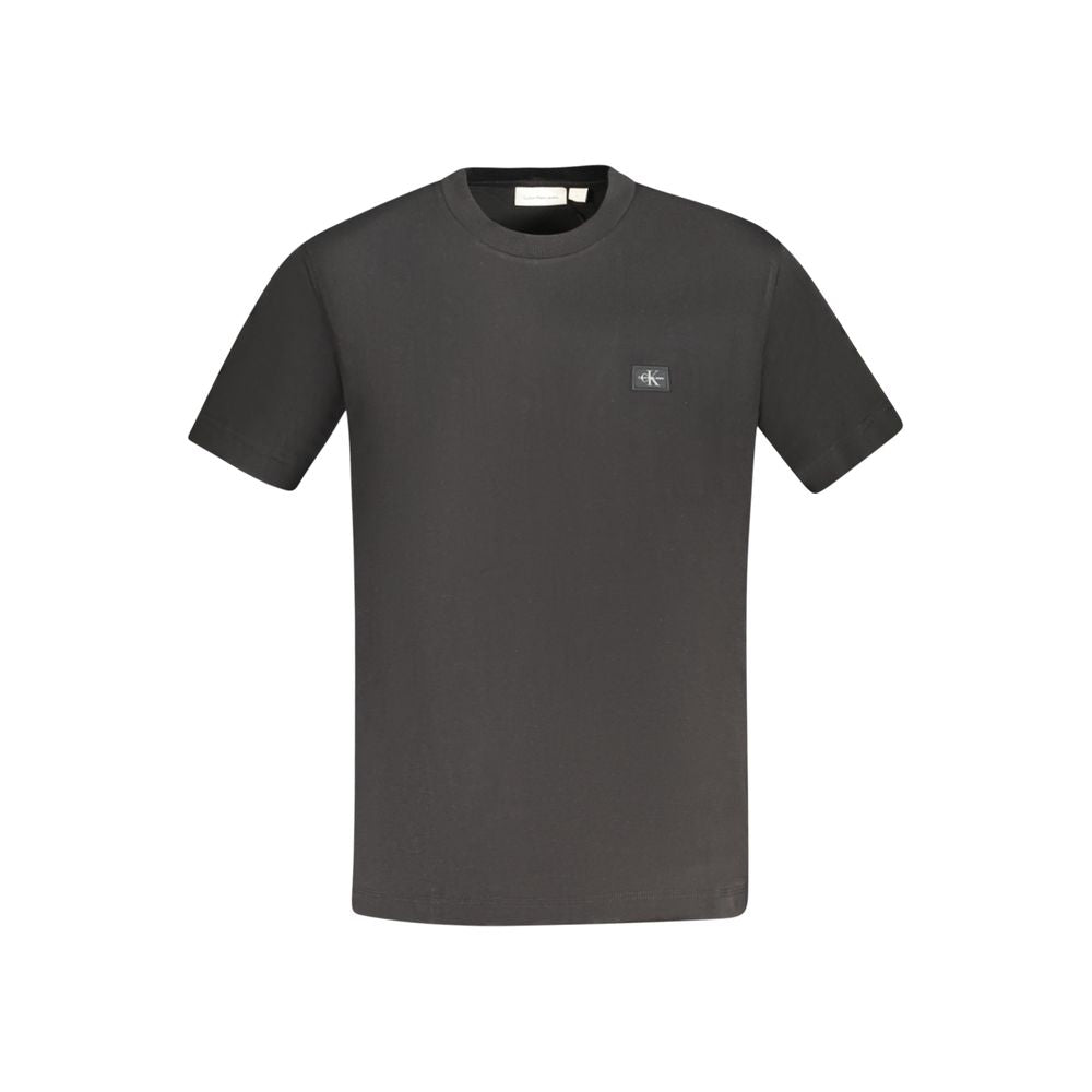 Calvin Klein Herren T-Shirt aus schwarzer Baumwolle