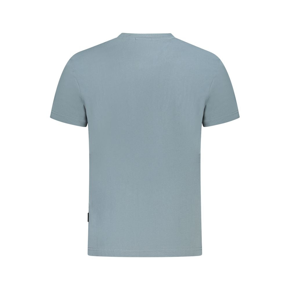 Napapijri Braunes Herren-T-Shirt aus Baumwolle