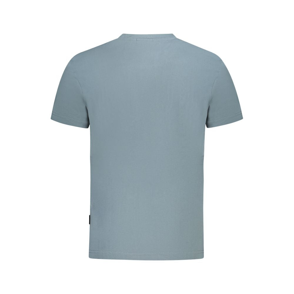 Napapijri Braunes Herren-T-Shirt aus Baumwolle