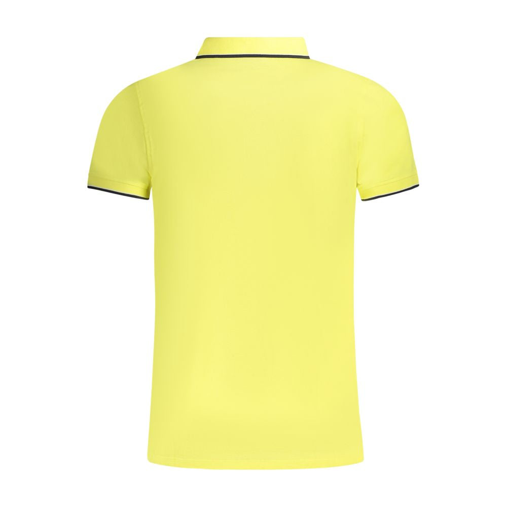 Tricou polo bărbătesc din bumbac galben, Norvegia 1963