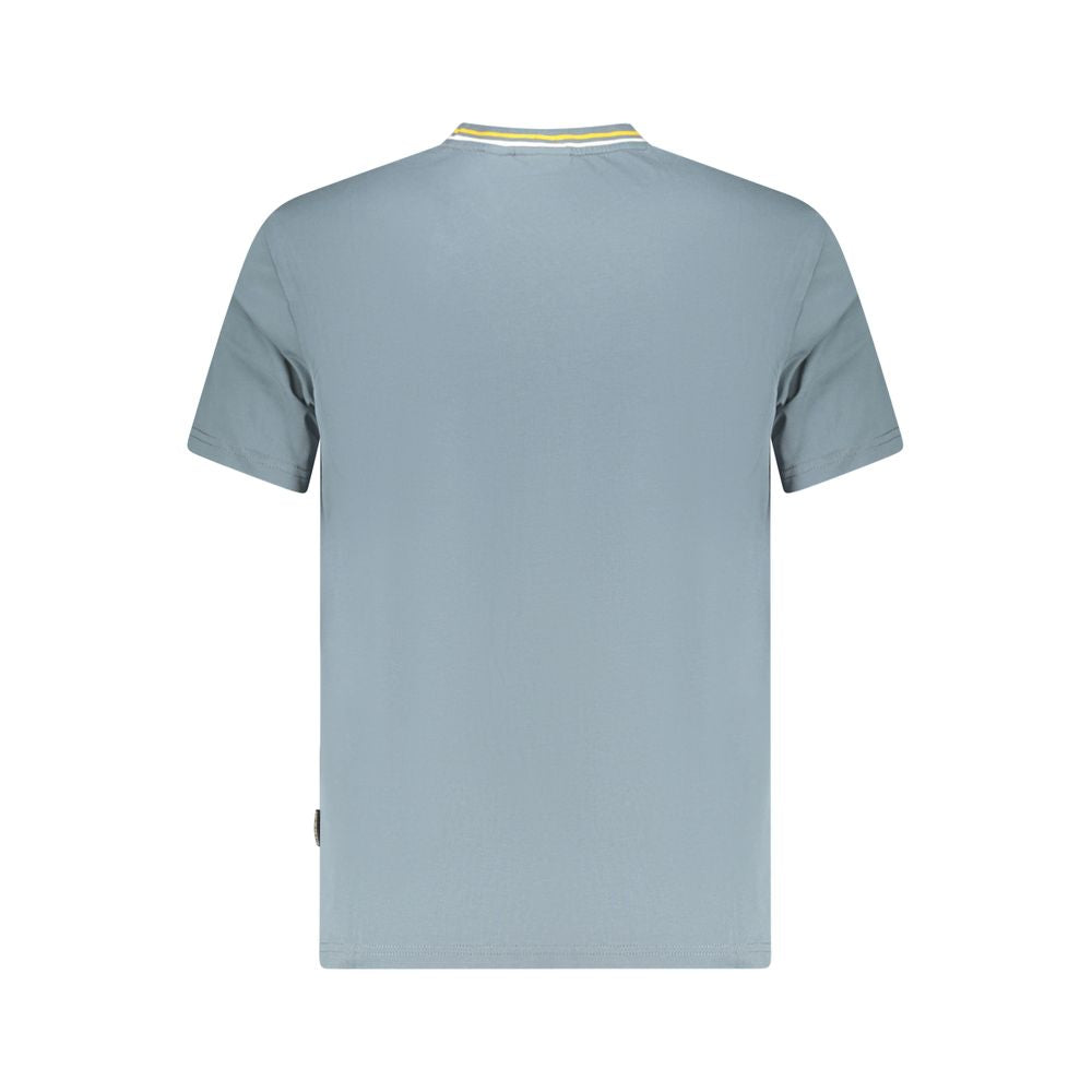 Napapijri Braunes Herren-T-Shirt aus Baumwolle