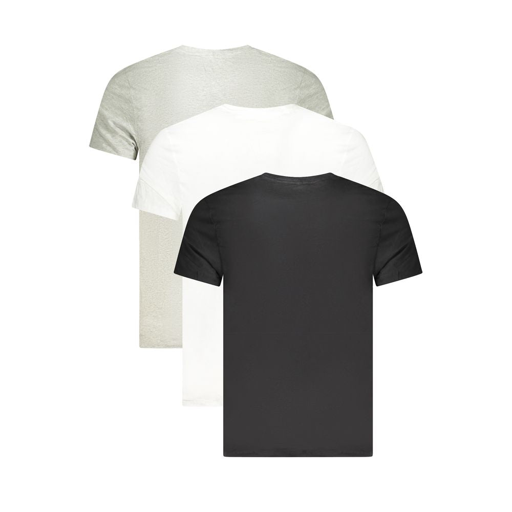 Calvin Klein Herren T-Shirt aus brauner Baumwolle