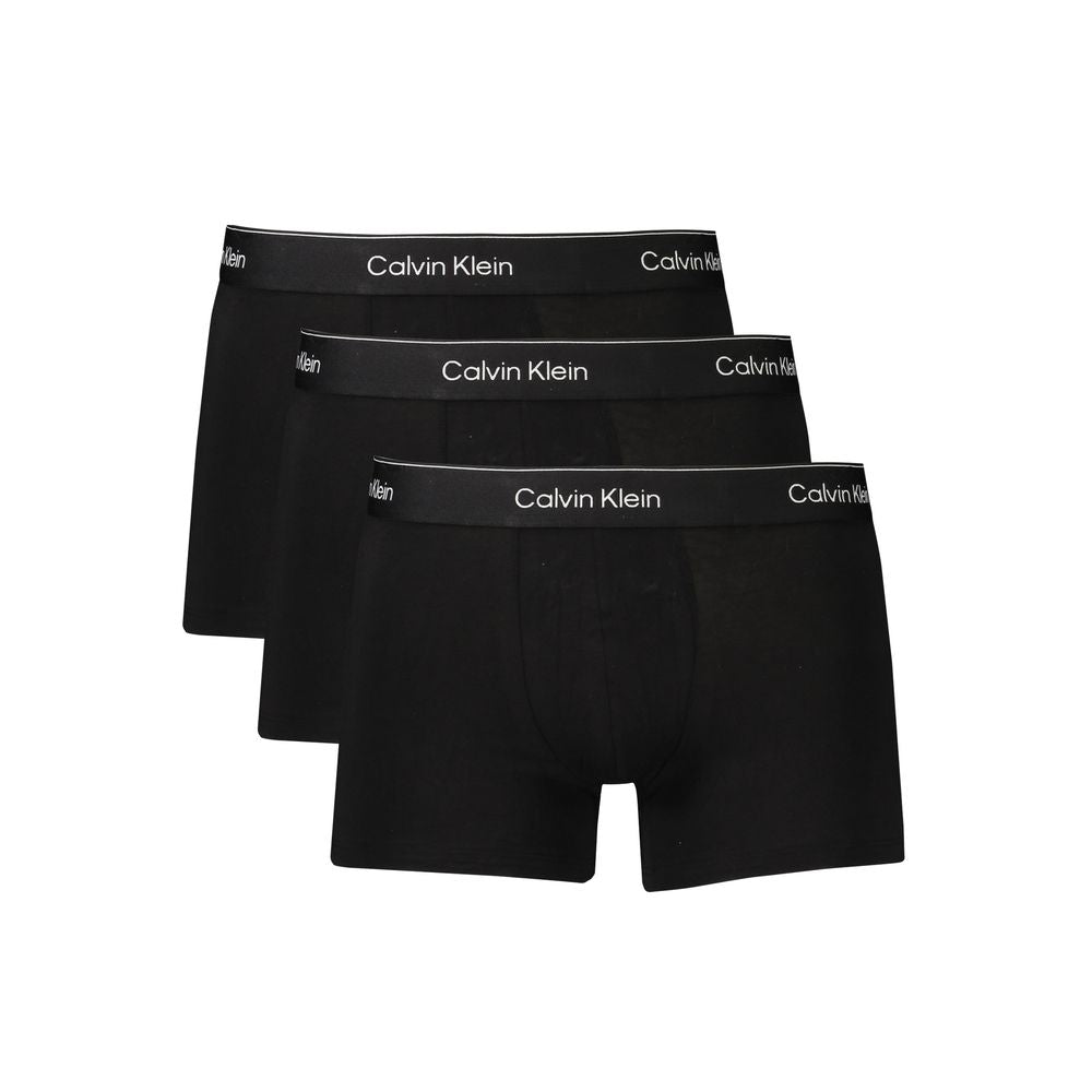 Calvin Klein Schwarze Herrenunterwäsche aus Baumwolle