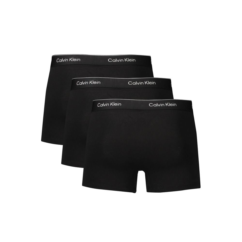 Calvin Klein Schwarze Herrenunterwäsche aus Baumwolle