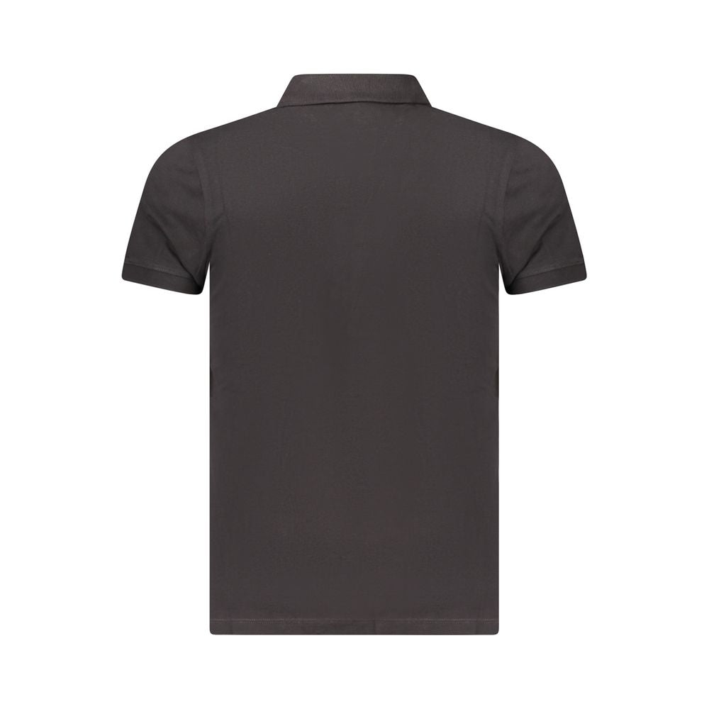 Tommy Hilfiger – Schwarzes Poloshirt aus Baumwolle für Herren