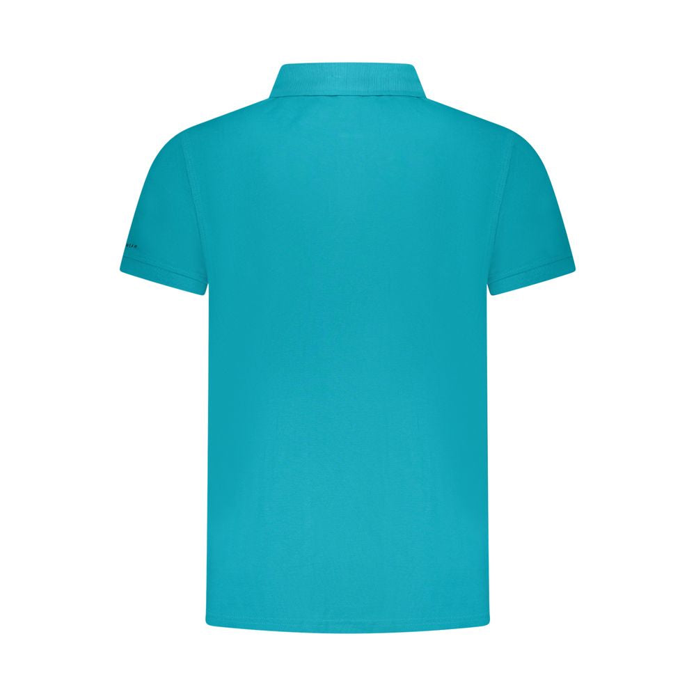 Trussardi Hellblaues Poloshirt aus Baumwolle für Herren