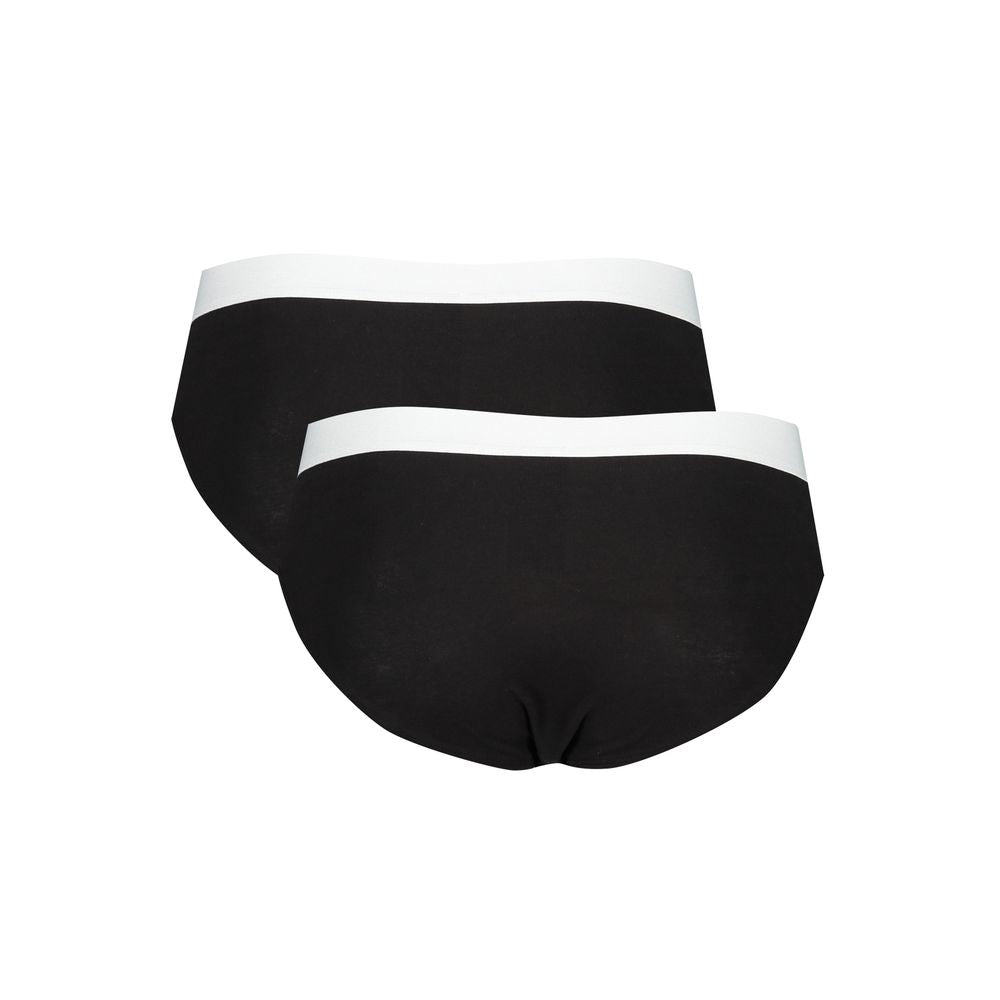 Trussardi Herren-Unterwäscheset aus schwarzer Baumwolle