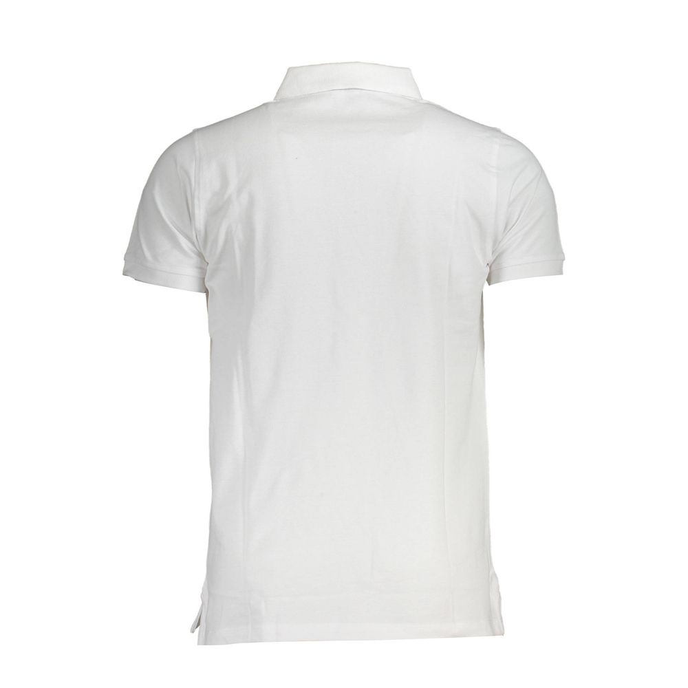 Tricou polo bărbătesc Norway 1963 din bumbac alb