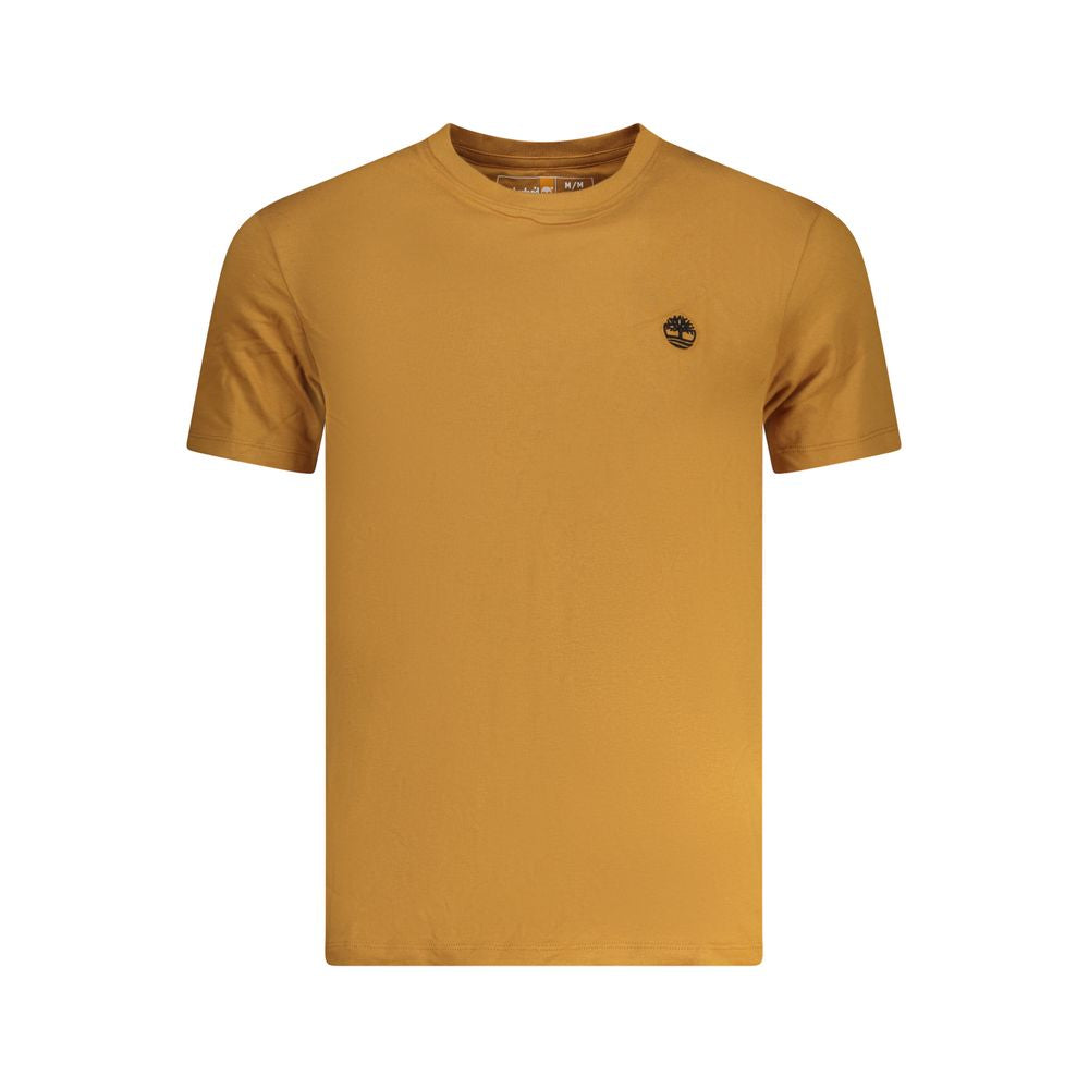 Timberland – Braunes Herren-T-Shirt aus Baumwolle