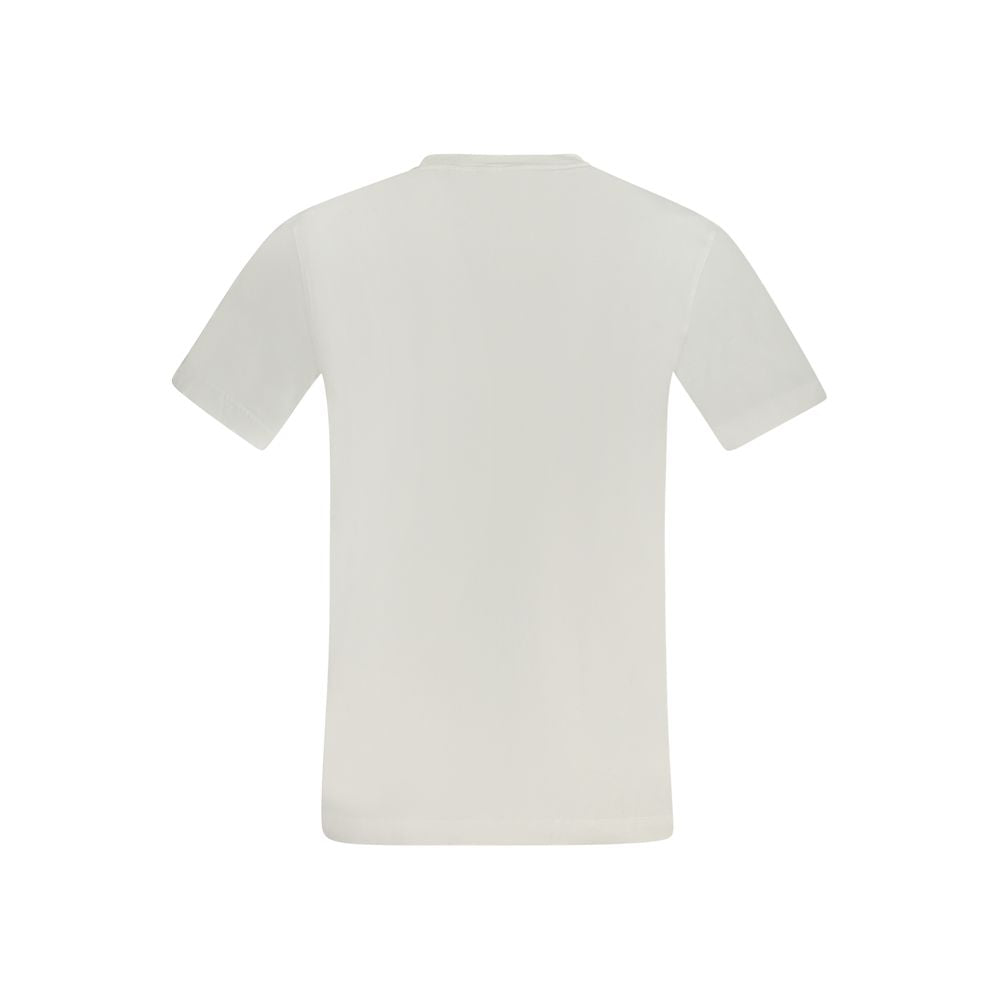 Calvin Klein – Weißes Baumwoll-T-Shirt für Herren