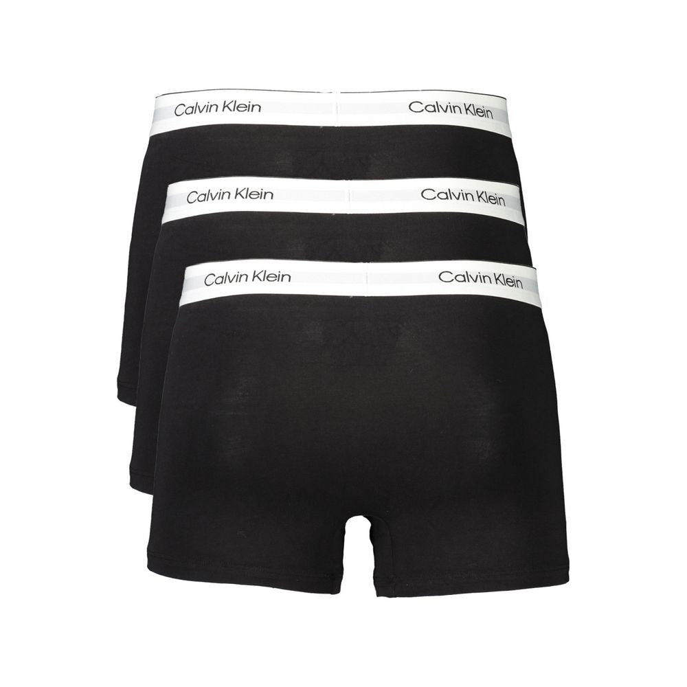 Calvin Klein – Schwarze Boxershorts aus Baumwolle für Herren