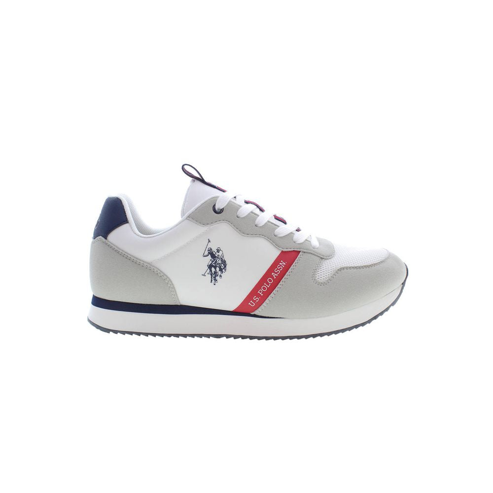 US POLO ASSN. Weiße Polyester Herren Sneaker