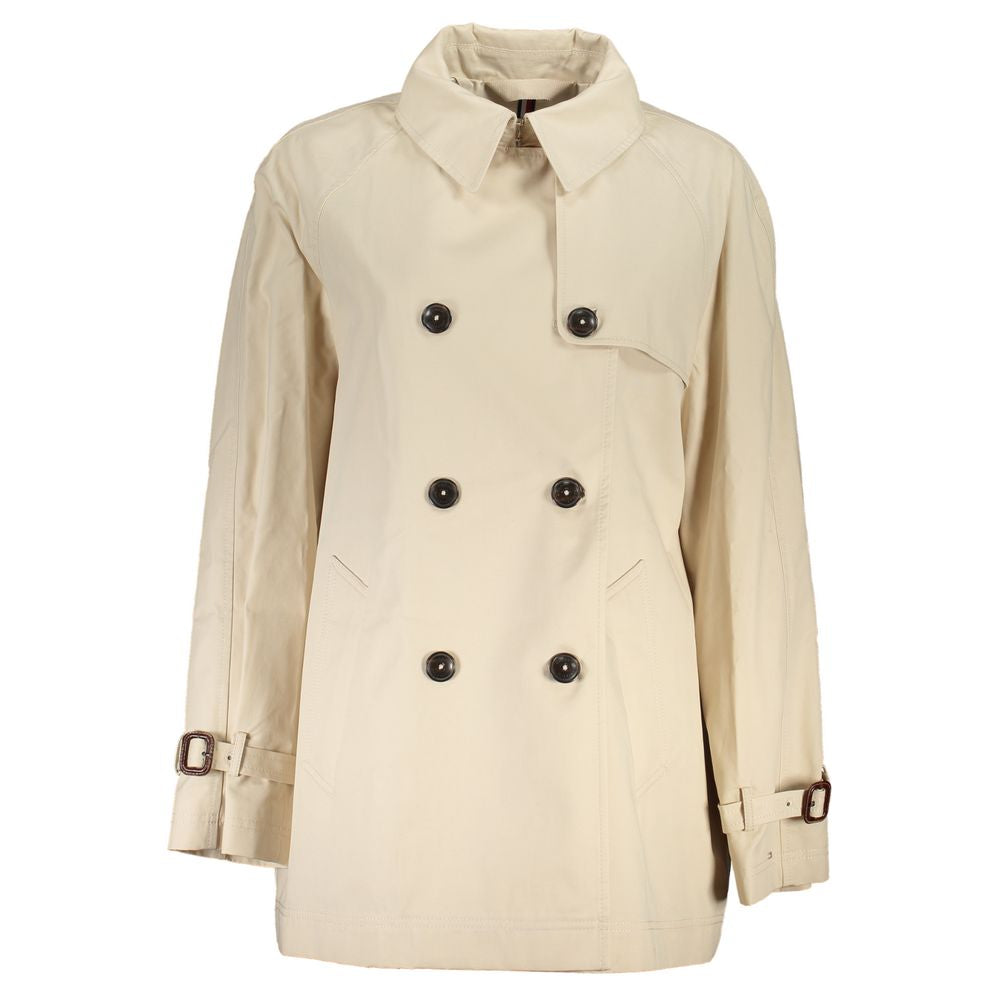 Tommy Hilfiger Beige Baumwolljacken &amp; -mäntel