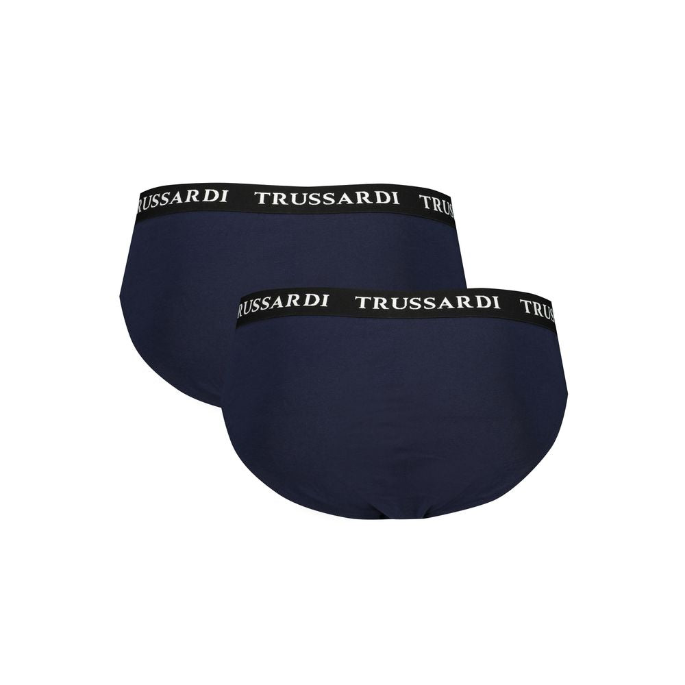 Trussardi – Blaues Unterwäschepaket aus Baumwolle für Herren