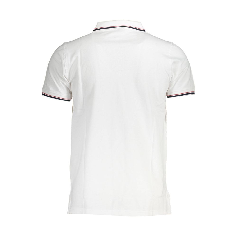 Tricou polo bărbătesc Norway 1963 din bumbac alb