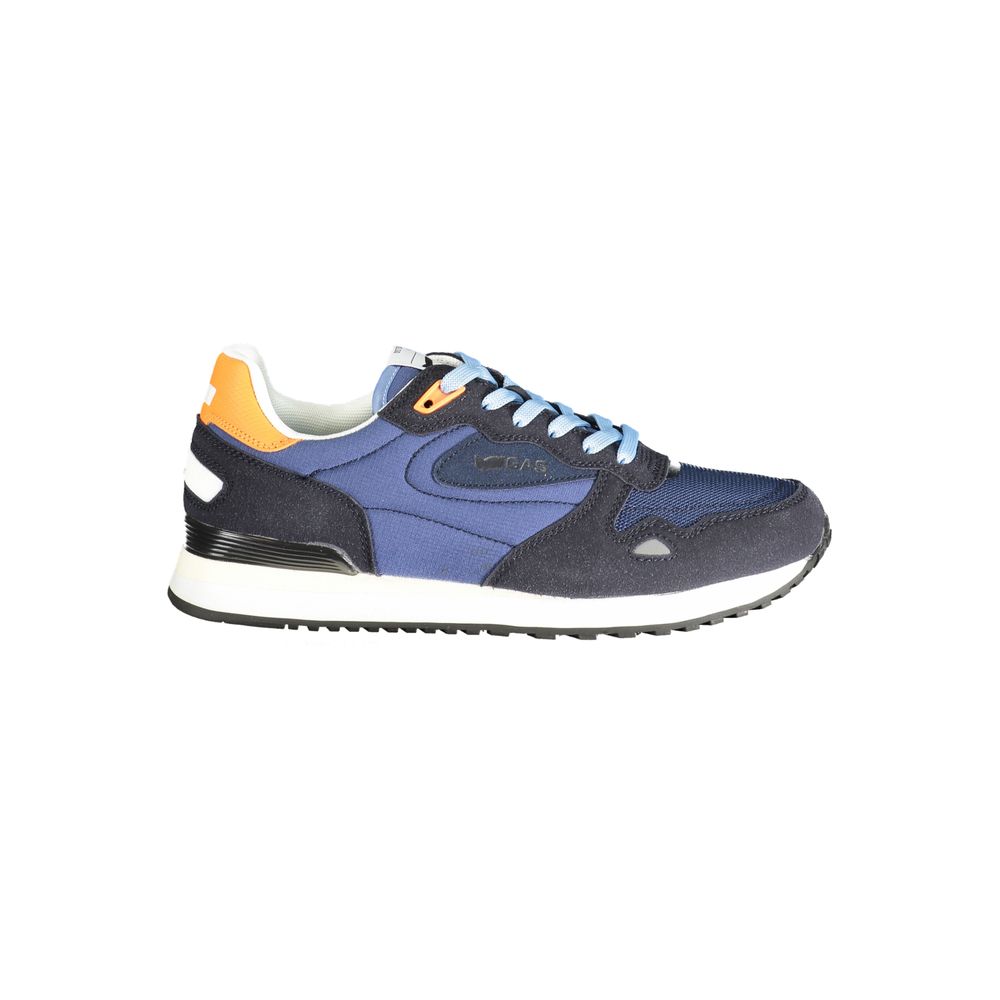 Pantofi sport pentru bărbați din poliester, albastru Gas