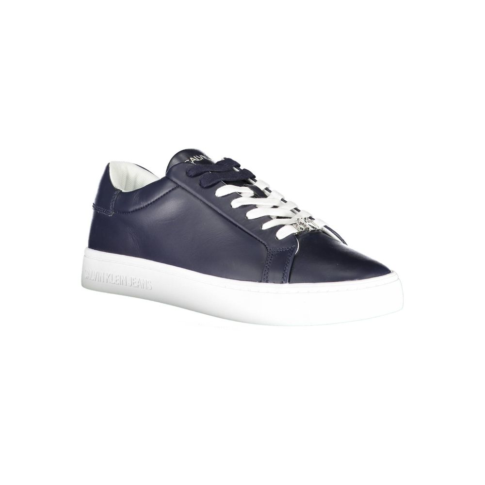 Calvin Klein – Blauer Polyester-Sneaker