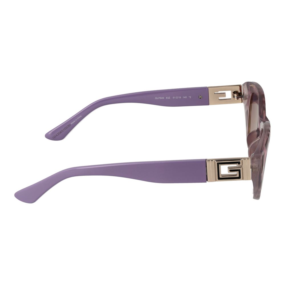 Ochelari de soare Guess violet pentru femei