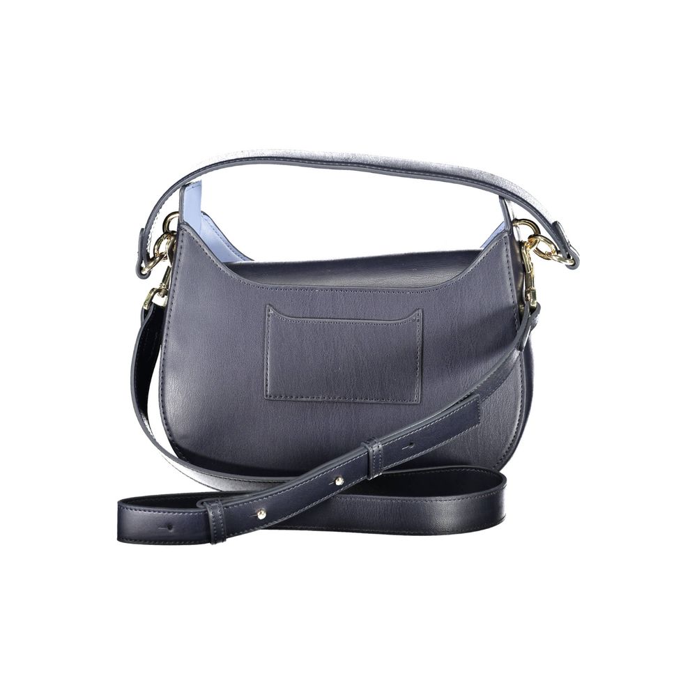 Geantă de mână Tommy Hilfiger albastră din polietilenă
