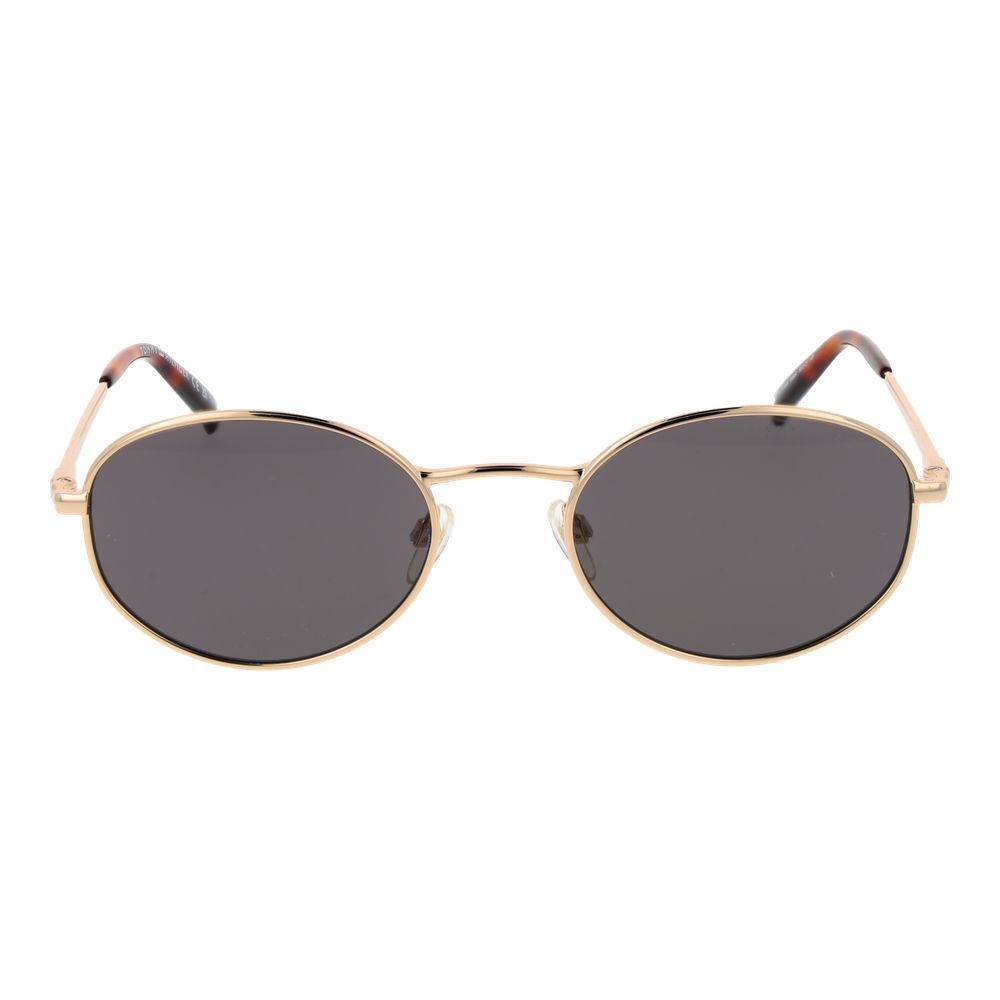 Ochelari de soare unisex aurii Tommy Hilfiger