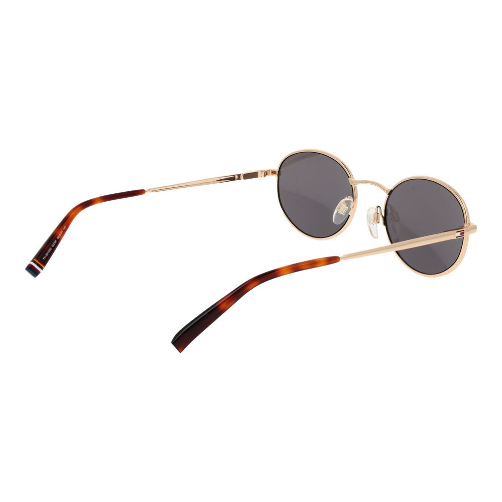 Tommy Hilfiger Goldene Unisex-Sonnenbrille