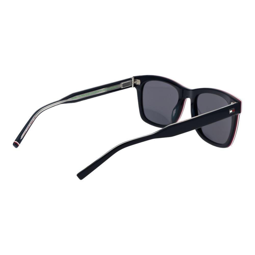 Ochelari de soare Tommy Hilfiger albaștri pentru bărbați