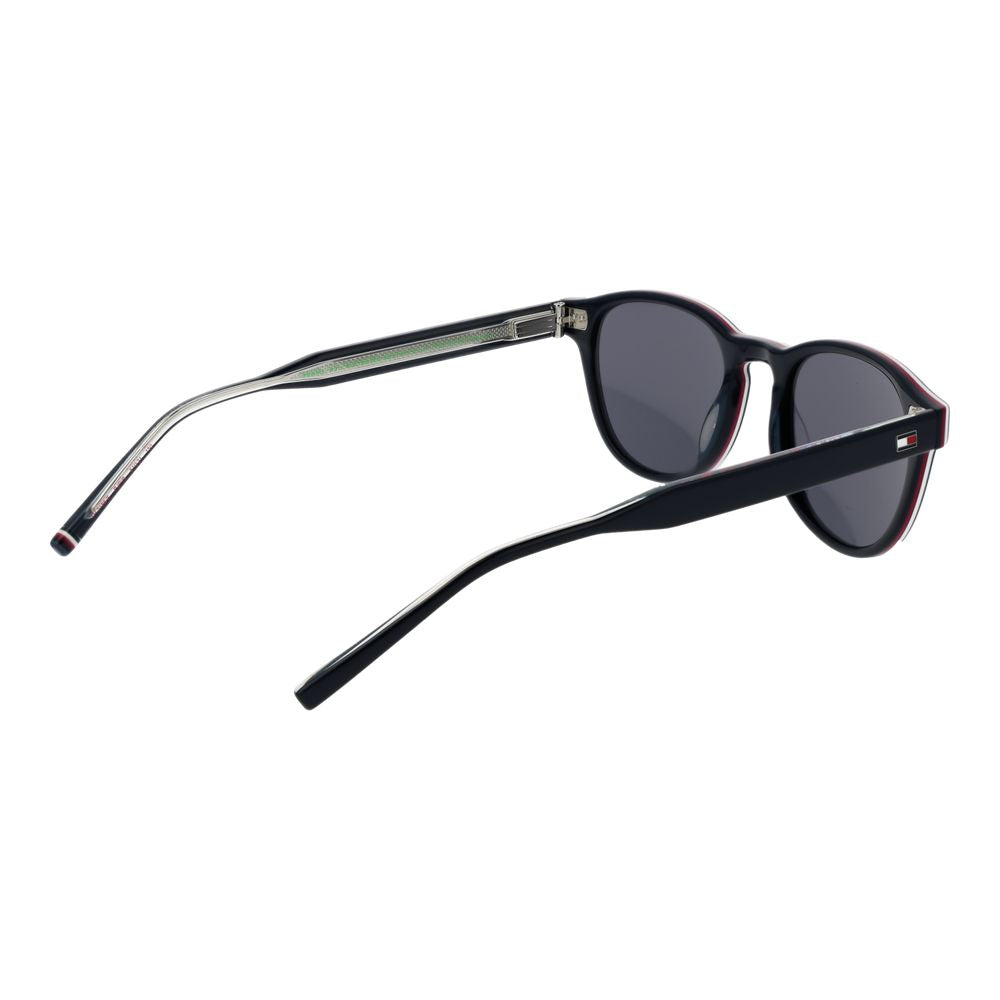 Ochelari de soare Tommy Hilfiger albaștri pentru bărbați