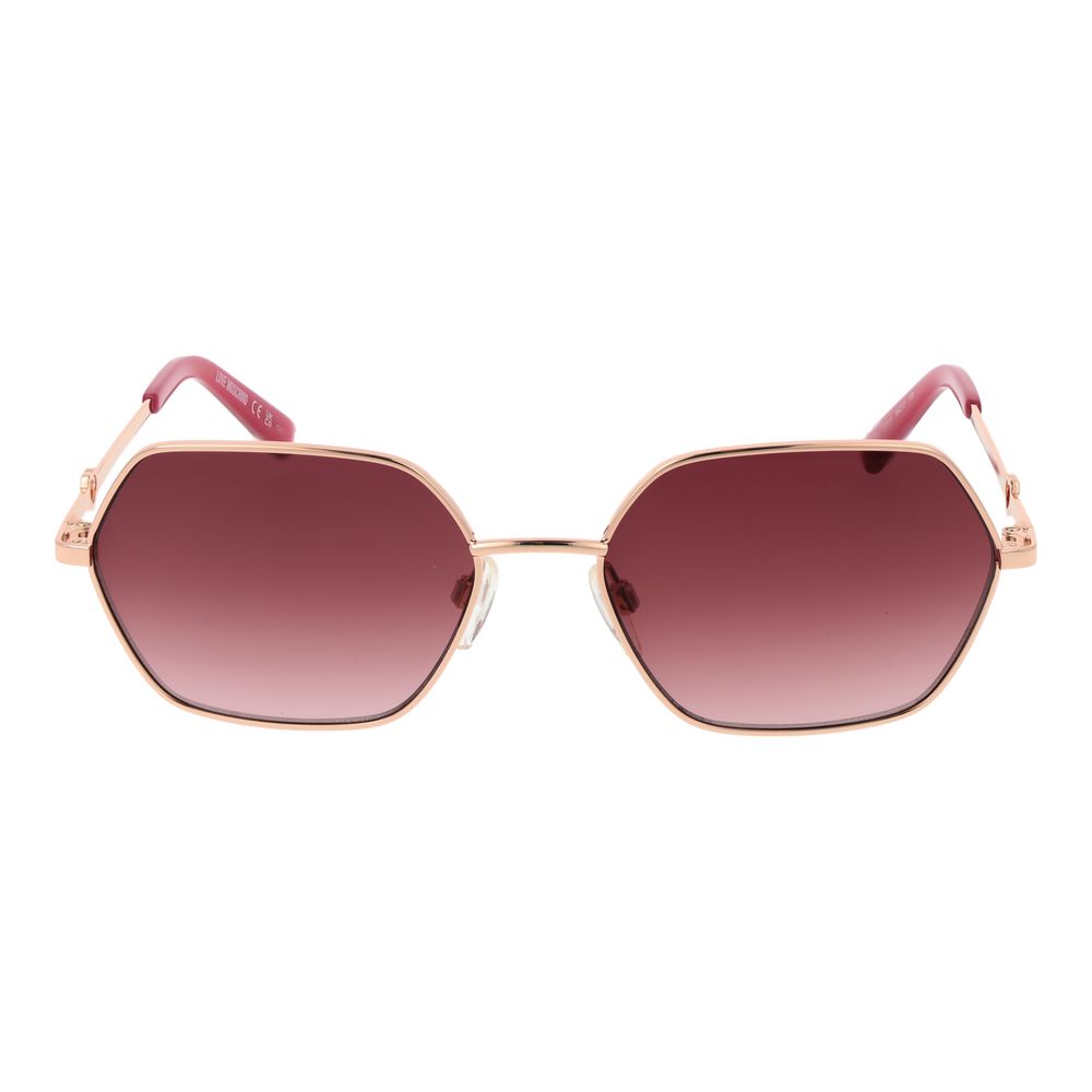 Ochelari de soare Love Moschino Rose Gold pentru femei