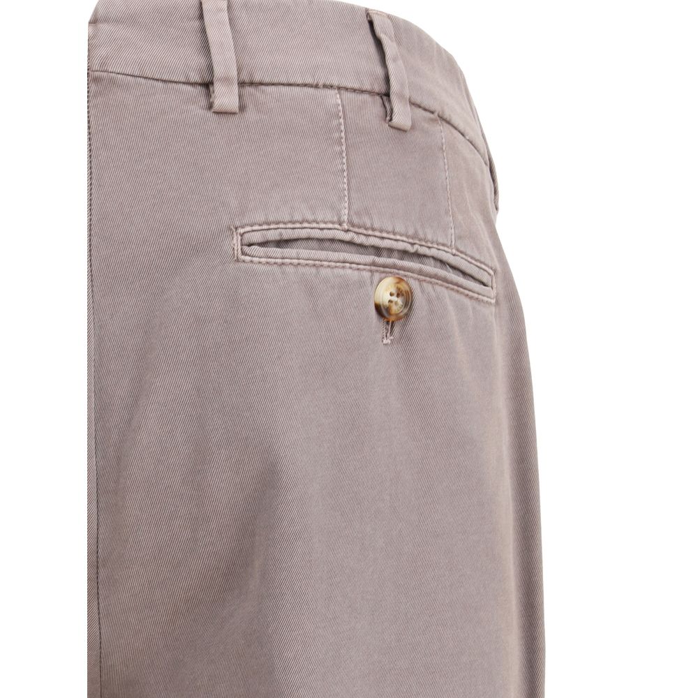 Pantaloni vopsiți Brunello Cucinelli