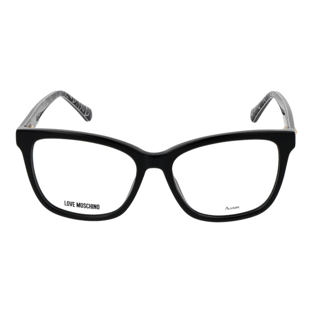 Rame optice Love Moschino negre pentru femei