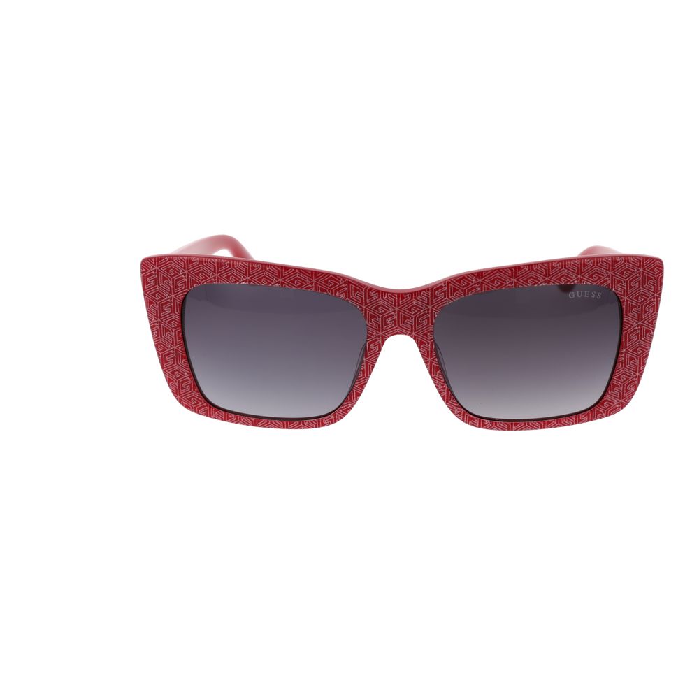 Ochelari de soare Guess roșii pentru femei