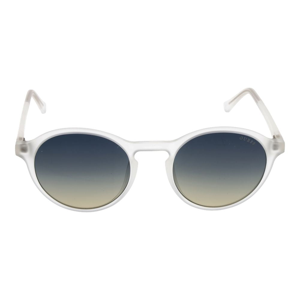 Ochelari de soare Guess albi pentru bărbați