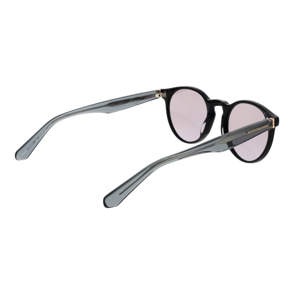 Ochelari de soare Scotch &amp; Soda negri pentru bărbați