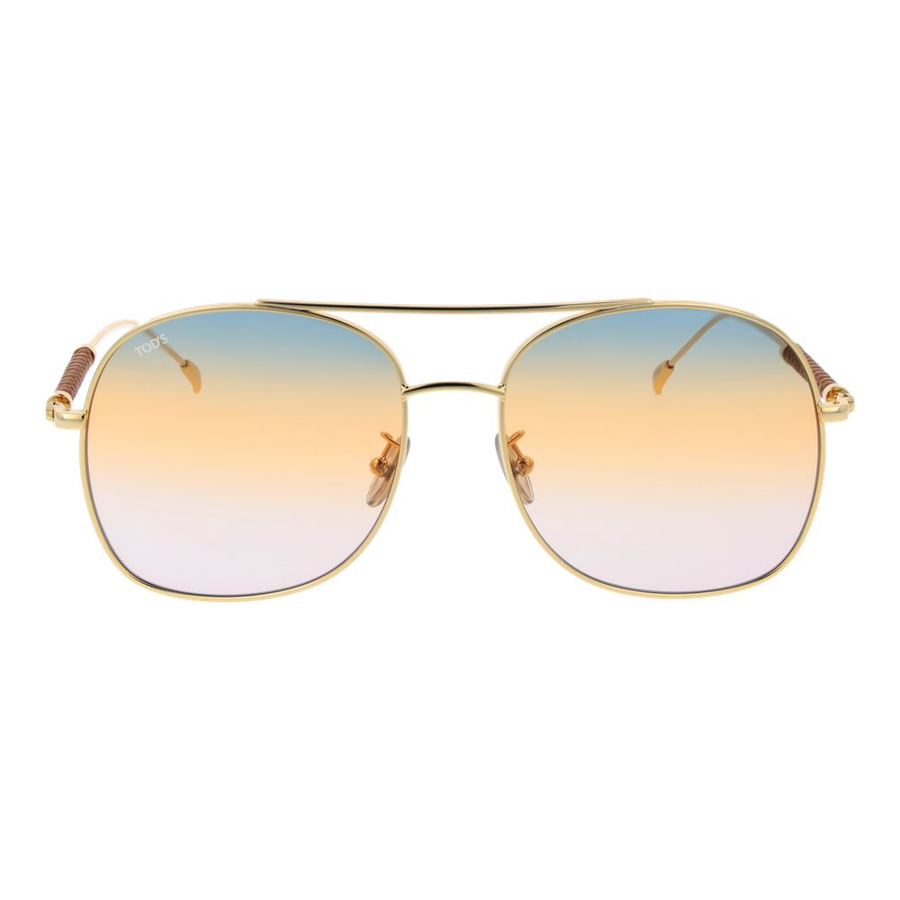 Ochelari de soare Tod's aurii pentru femei